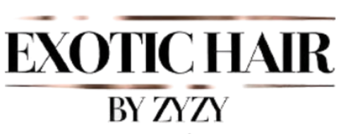 Logo of ExoticHairbyZYZY on a white background