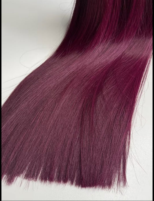 Burgundy Raw Vietnamese Hair Bundle (Straight)