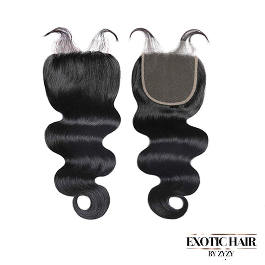HD 5x5 Body Wave Closure (Raw Hair)